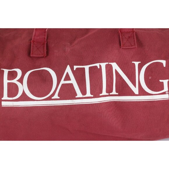 Vintage Red Duffel Bag - Picture 2 of 14